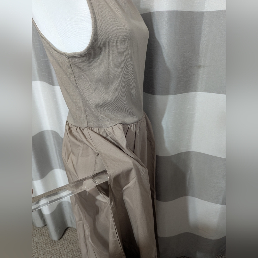 The Drop "Dia Mixed Fabric Maxi Tank Dress" Various Sizes - Picture 4 of 12